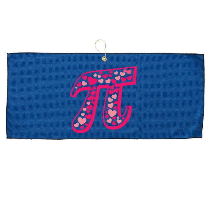 Cool Love Pi Day Large Microfiber Waffle Golf Towel