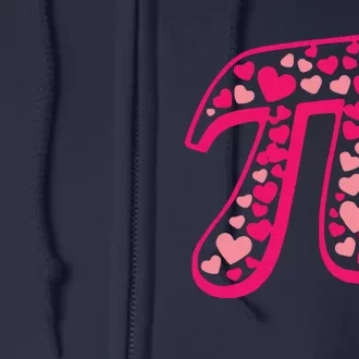 Cool Love Pi Day Full Zip Hoodie