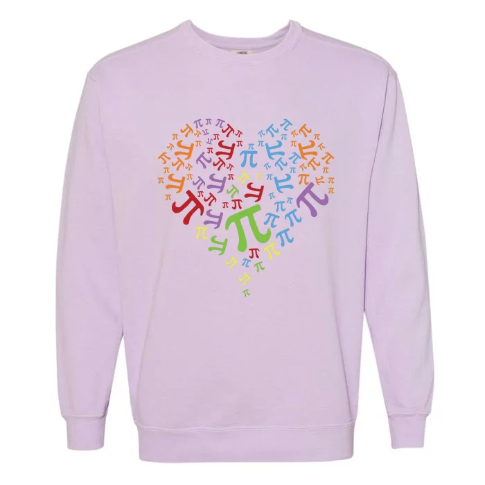 Cool Love Pi Day Garment-Dyed Sweatshirt