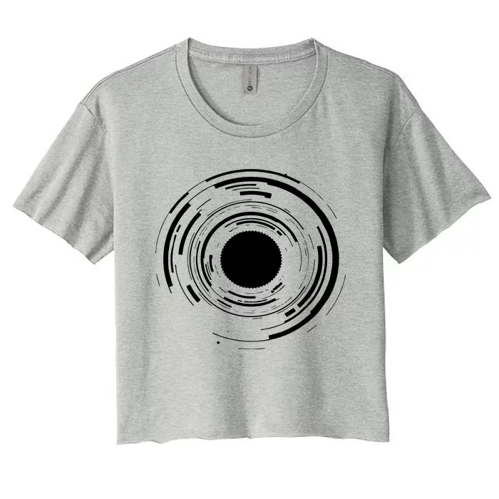 Camera Lens Photographer T Great Gifts For Men Women Women's Crop Top Tee