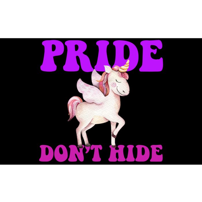 Celebrate Lgbtq Pride Events Month Pride DonT Hide Unicorn Bumper Sticker