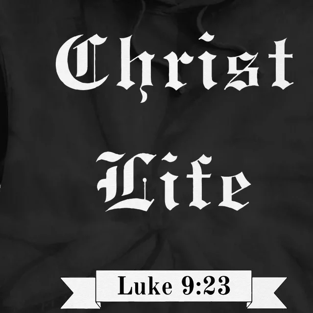 Christ Life Premium Tie Dye Hoodie