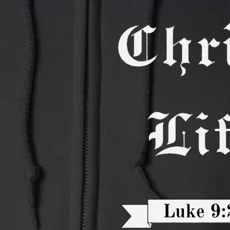 Christ Life Premium Full Zip Hoodie