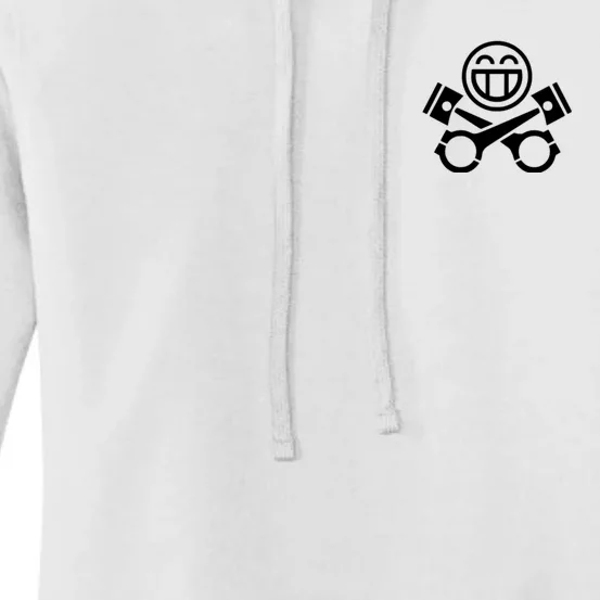 Car Lover Pocket Logo Women's Pullover Hoodie