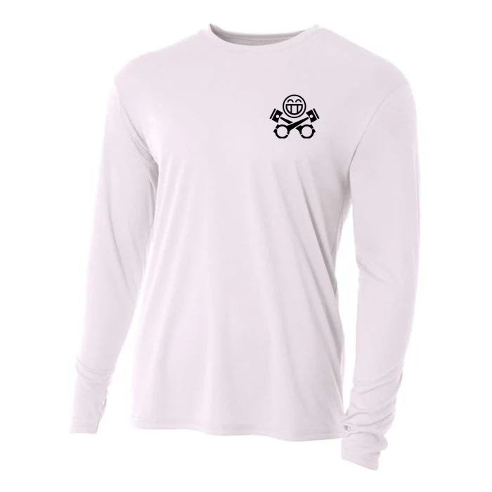 Car Lover Pocket Logo Cooling Performance Long Sleeve Crew