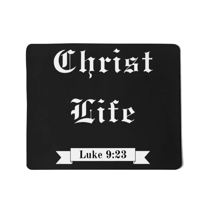 Christ Life Premium Mousepad