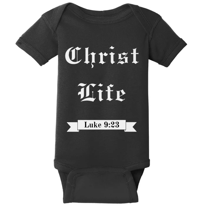 Christ Life Premium Baby Bodysuit