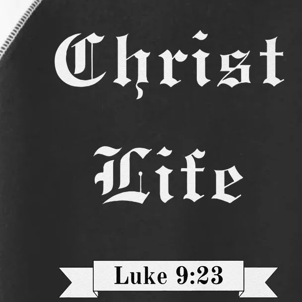 Christ Life Premium Toddler Fine Jersey T-Shirt