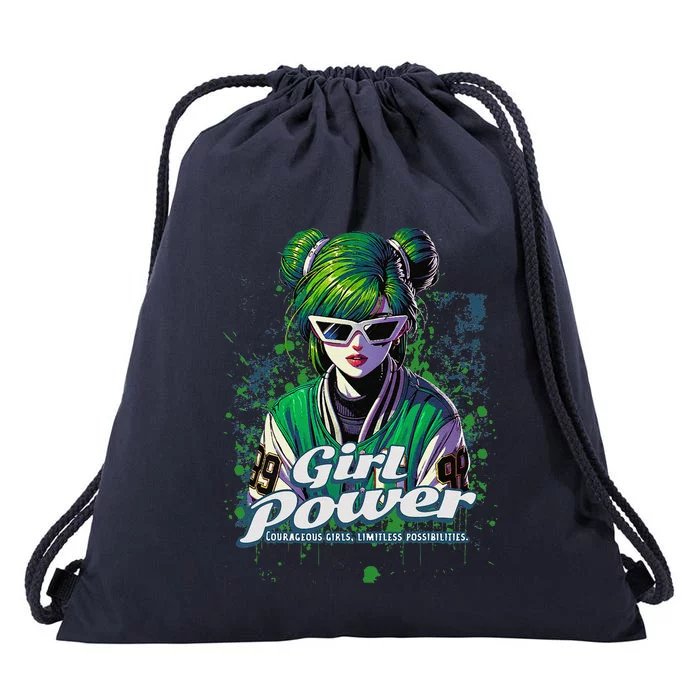 Courageous Limitless Possibilities Streetwear Gift Drawstring Bag