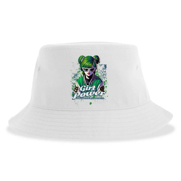 Courageous Limitless Possibilities Streetwear Gift Sustainable Bucket Hat