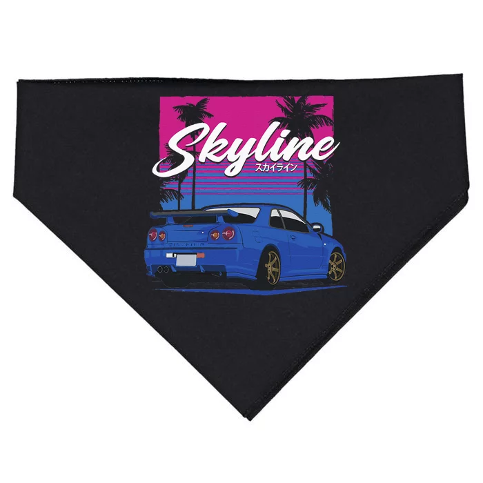 CLassic Legendary R34 JDM USA-Made Doggie Bandana