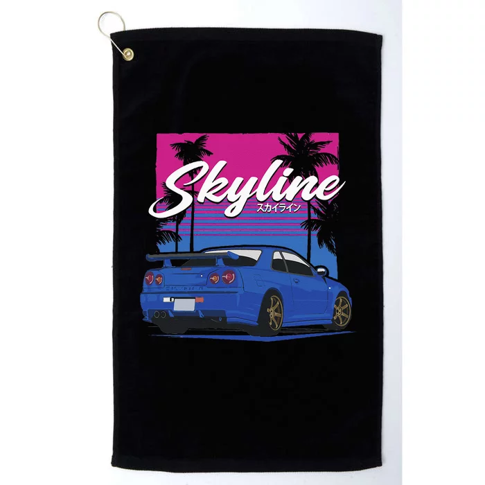 CLassic Legendary R34 JDM Platinum Collection Golf Towel