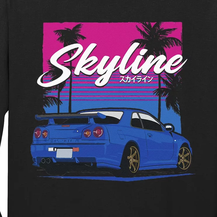 CLassic Legendary R34 JDM Tall Long Sleeve T-Shirt