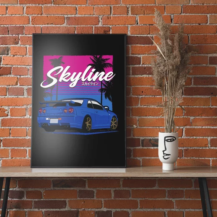 CLassic Legendary R34 JDM Poster