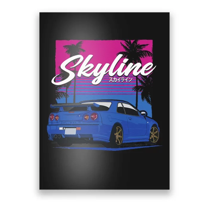 CLassic Legendary R34 JDM Poster