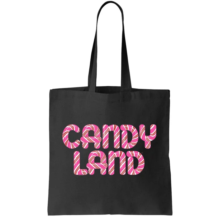 Candy Land Retro 90S Logo Tote Bag