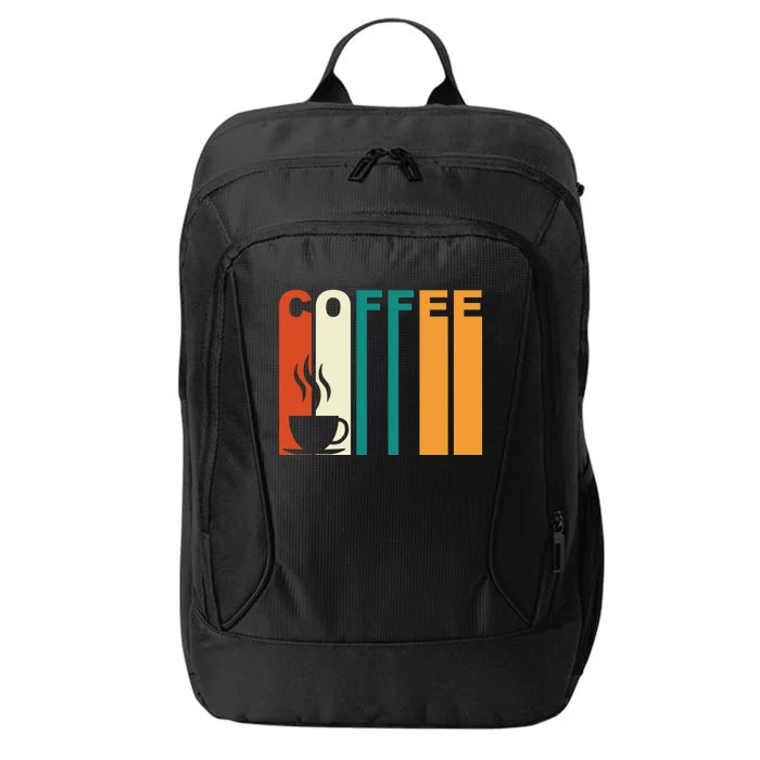 Coffee Lover Retro City Backpack