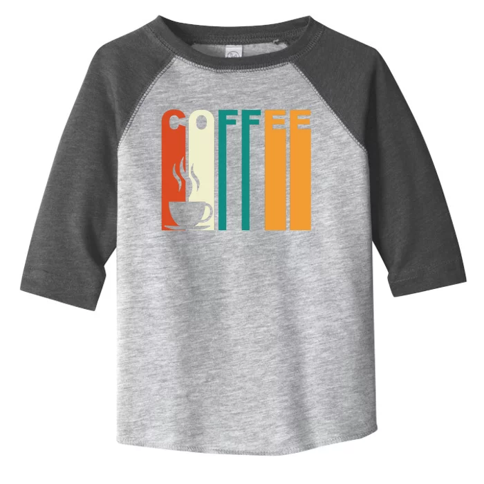 Coffee Lover Retro Toddler Fine Jersey T-Shirt