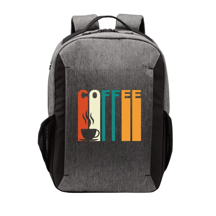 Coffee Lover Retro Vector Backpack