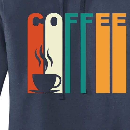 Coffee Lover Retro Women's Pullover Hoodie