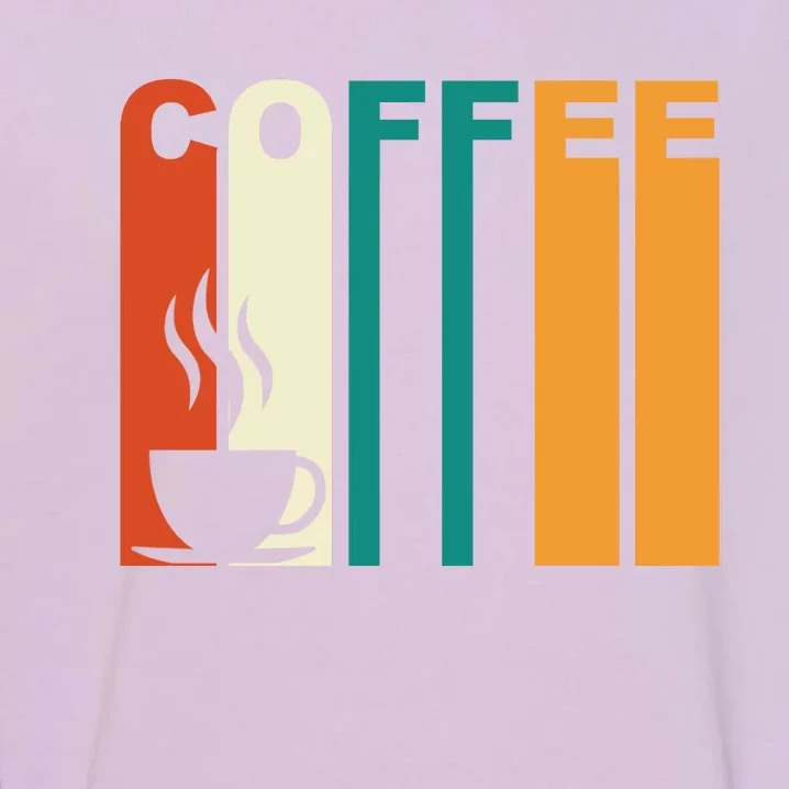 Coffee Lover Retro Garment-Dyed Sweatshirt