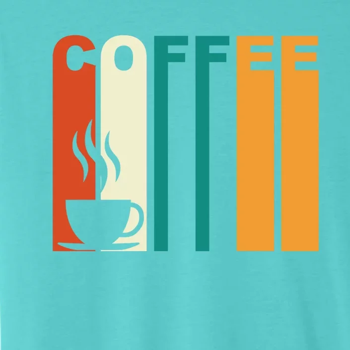 Coffee Lover Retro ChromaSoft Performance T-Shirt