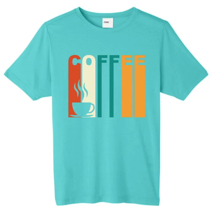 Coffee Lover Retro ChromaSoft Performance T-Shirt