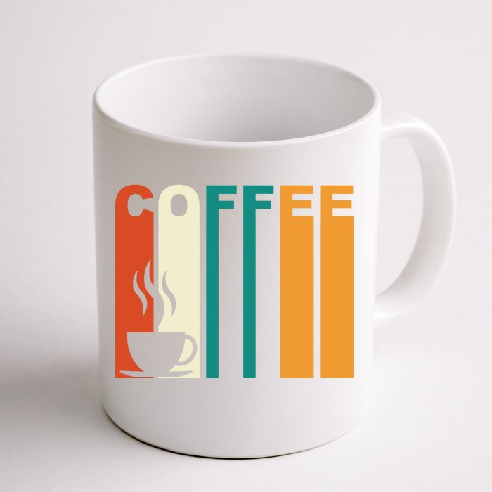 Coffee Lover Retro Front & Back Coffee Mug