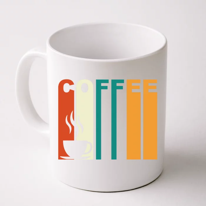 Coffee Lover Retro Front & Back Coffee Mug