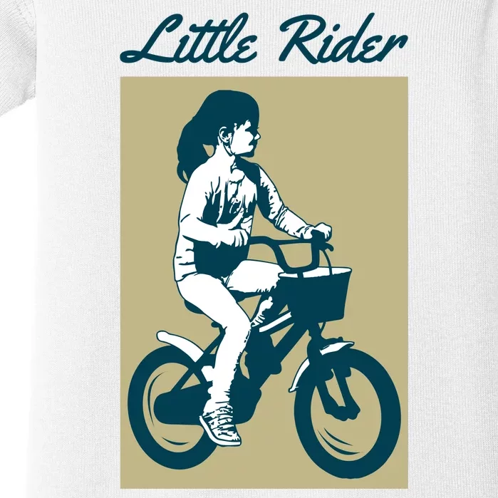 Cycling Little Rider Baby Bodysuit