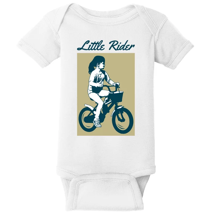 Cycling Little Rider Baby Bodysuit