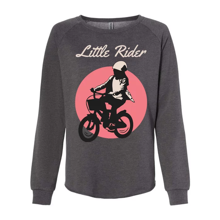 Cycling Little Rider Womens California Wash Sweatshirt