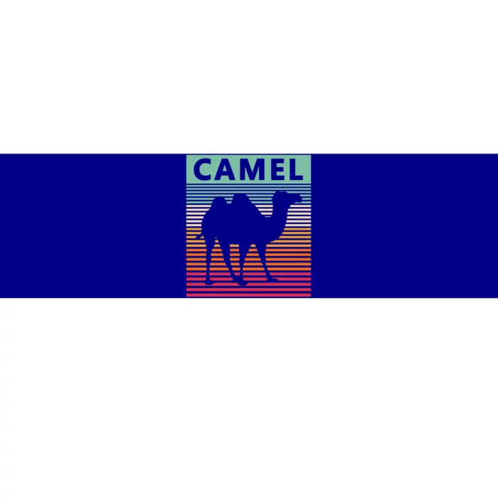 Camel Lover Retro Vintage Camel Gift Bumper Sticker