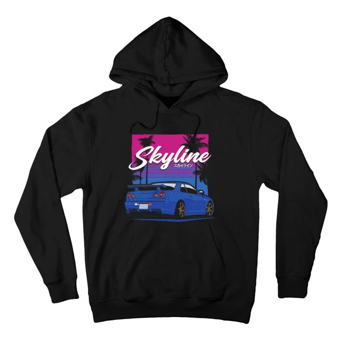 Classic Legendary R34 Jdm Tall Hoodie