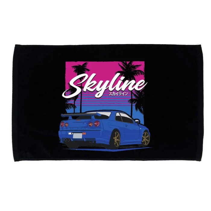 Classic Legendary R34 Jdm Microfiber Hand Towel