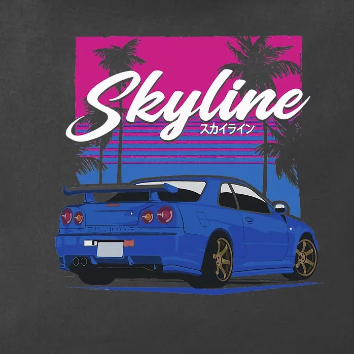 Classic Legendary R34 Jdm Zip Tote Bag