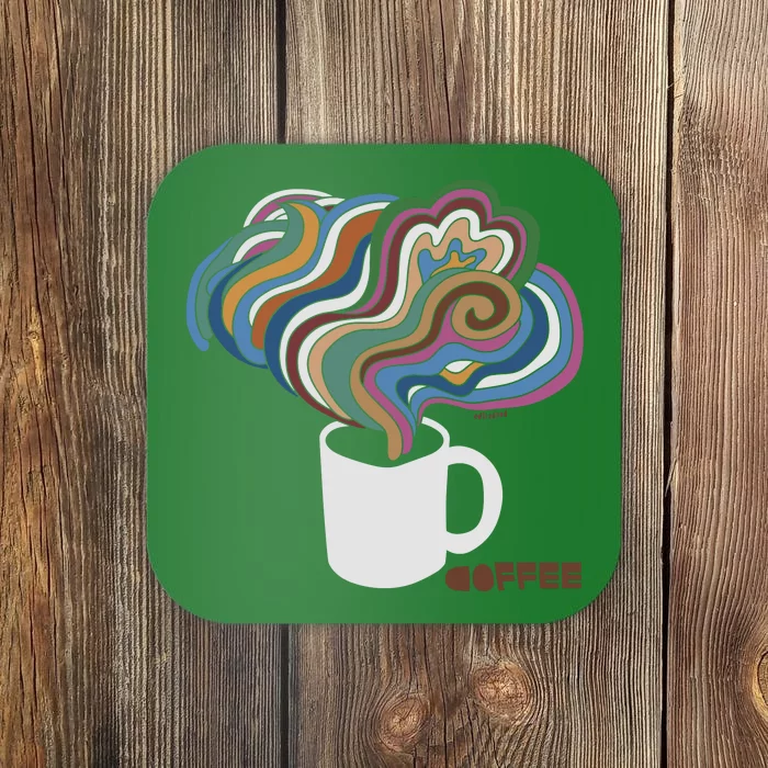 Coffee Lovers Retro B.O.B D.Y.L.A.N Inspired Coaster