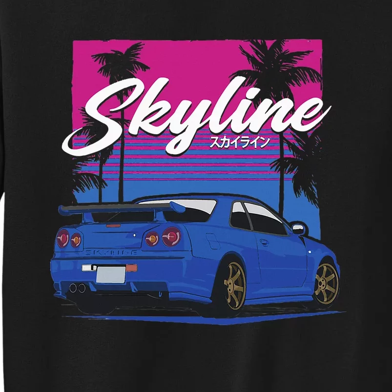 Classic Legendary R34 Jdm Tall Sweatshirt