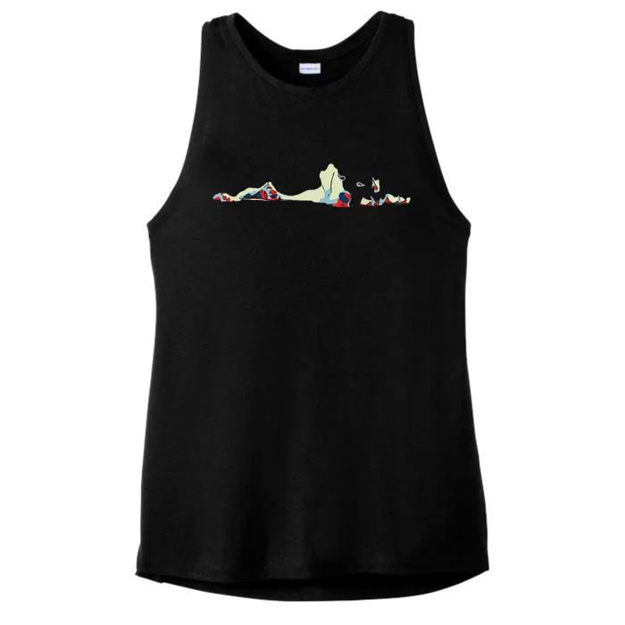 Cool Labrador Retriever Dog Lover T Lab Gift Ladies Tri-Blend Wicking Tank