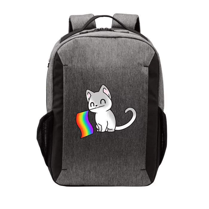 Cat Lgbt Rainbow Flag Pride Month Vector Backpack