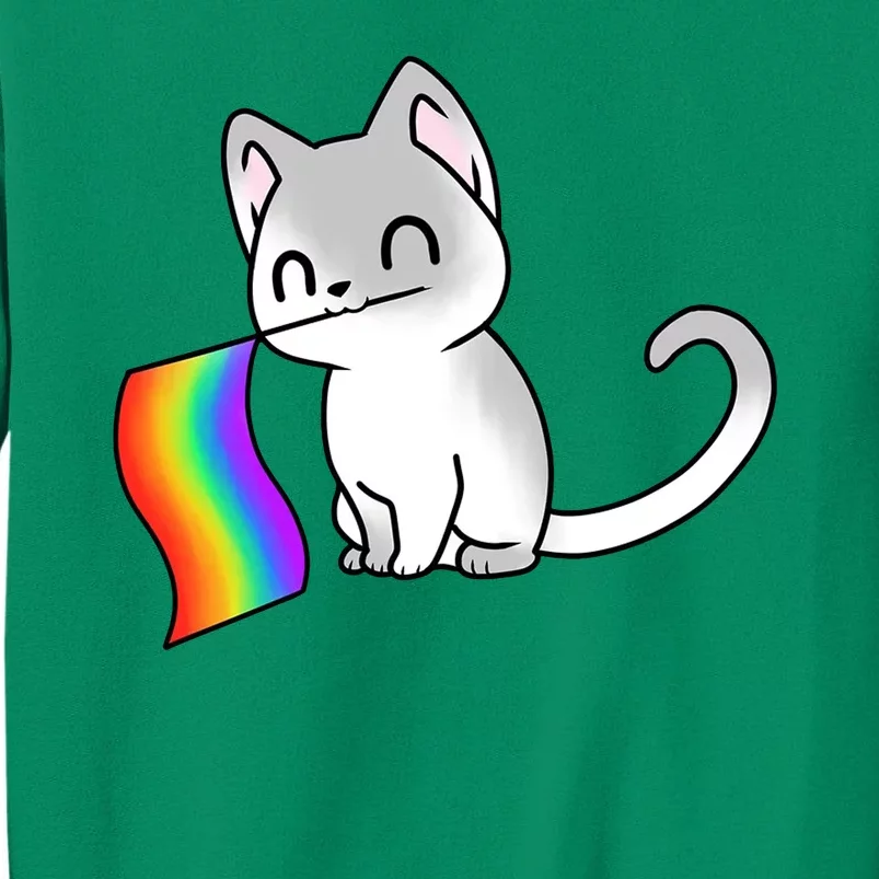 Cat Lgbt Rainbow Flag Pride Month Sweatshirt