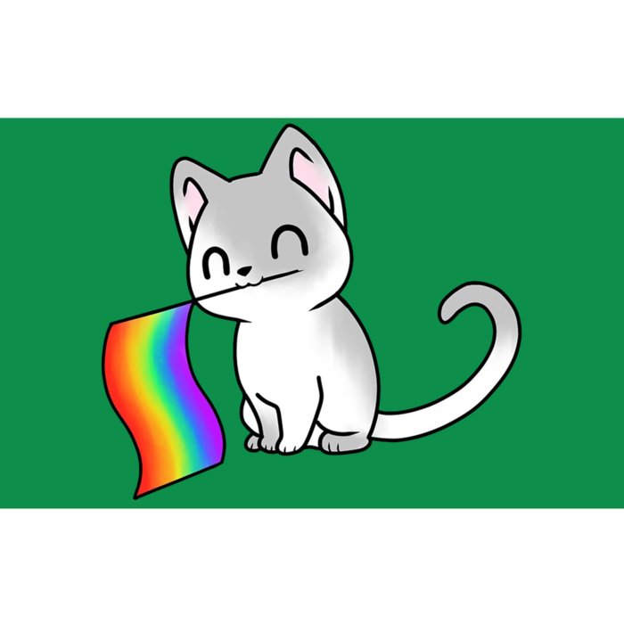 Cat Lgbt Rainbow Flag Pride Month Bumper Sticker