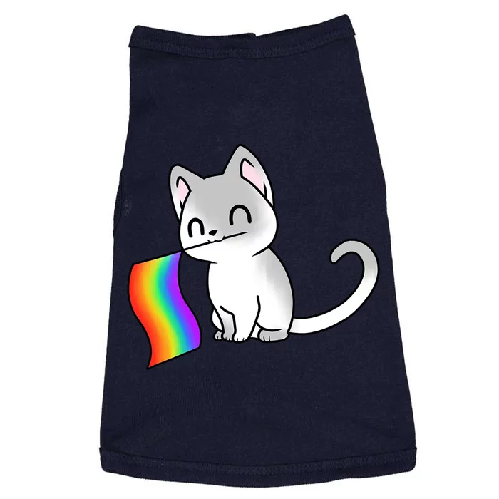 Cat Lgbt Rainbow Flag Pride Month Doggie Tank