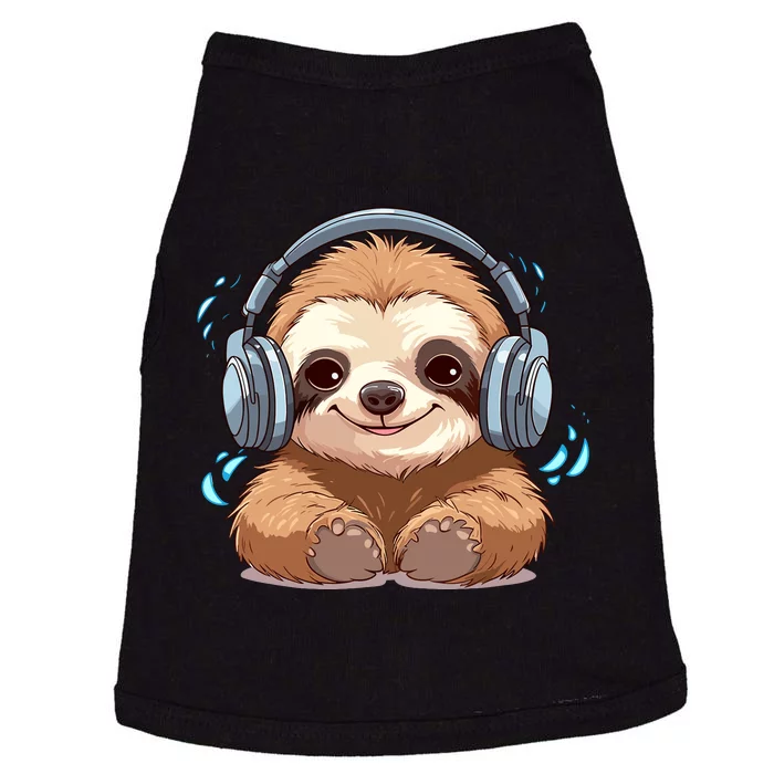 Cute Little Sloth Lover Lazy Sloth Lovers For Doggie Tank