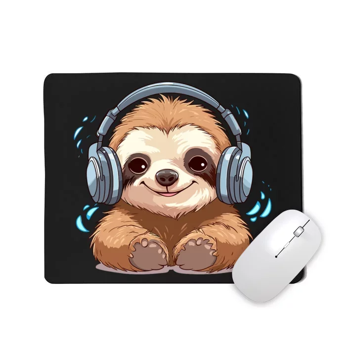 Cute Little Sloth Lover Lazy Sloth Lovers For Mousepad