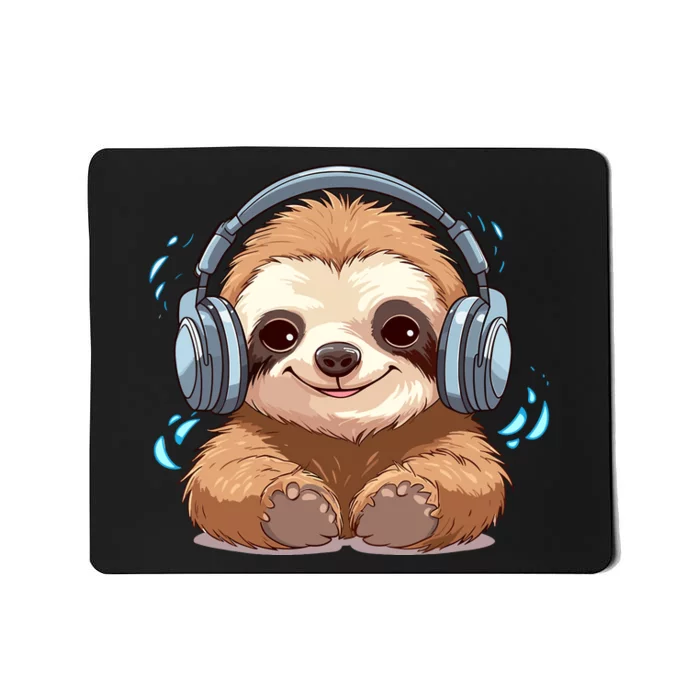 Cute Little Sloth Lover Lazy Sloth Lovers For Mousepad