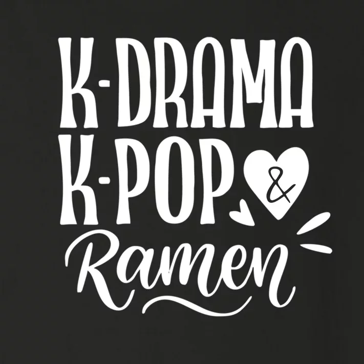 Cute Love Symbol Kdrama Korean Gift Toddler Long Sleeve Shirt