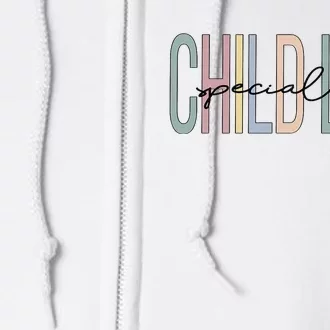 Child Life Specialist Boho Full Zip Hoodie