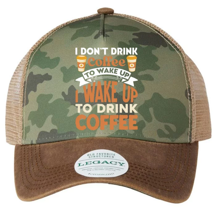 Coffee Lover Statement Legacy Tie Dye Trucker Hat