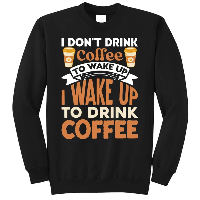 Coffee Lover Statement Sweatshirt